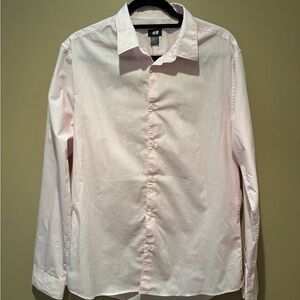 H&M Men's Pink Shirt